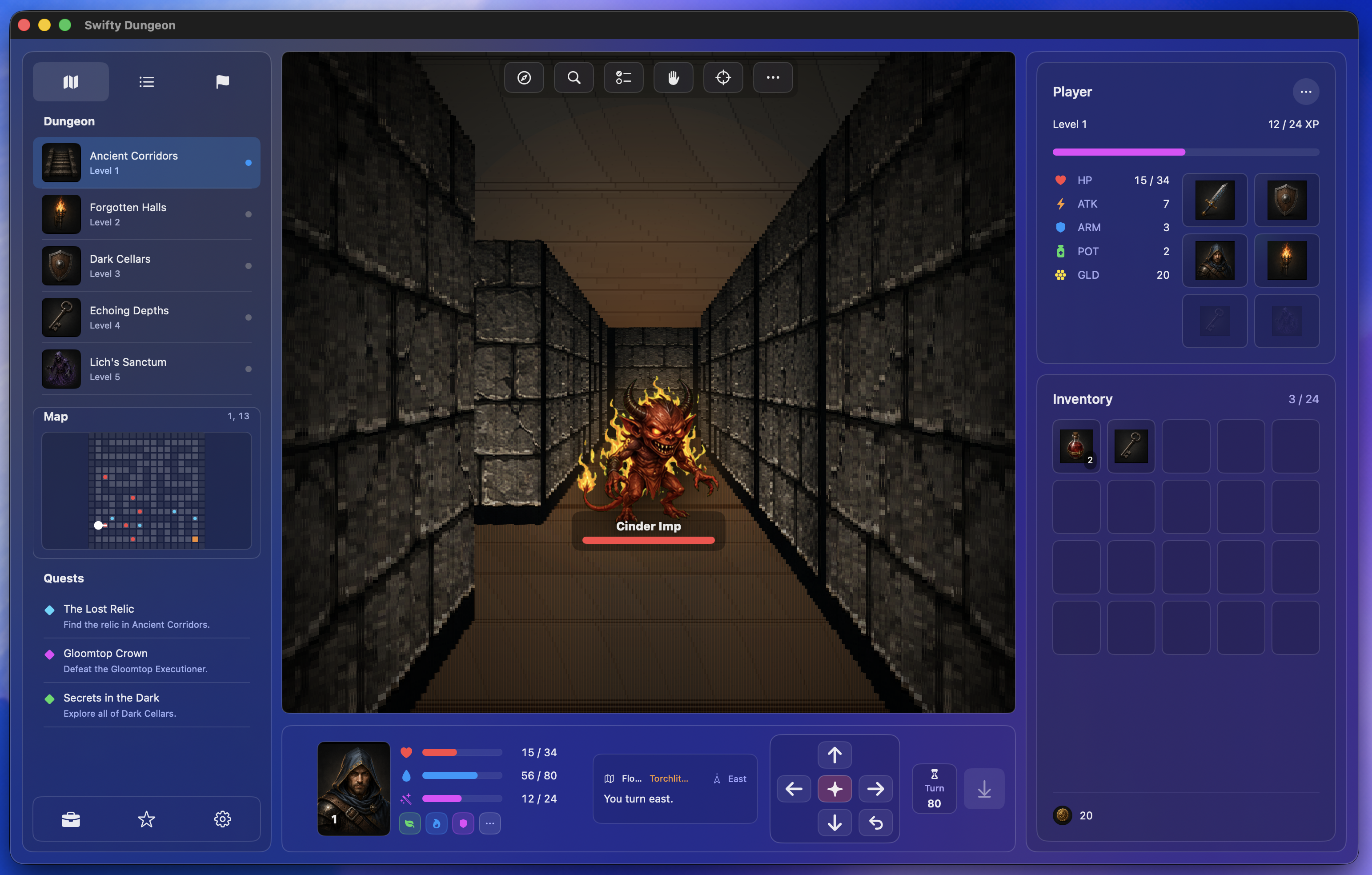 Swifty Dungeon